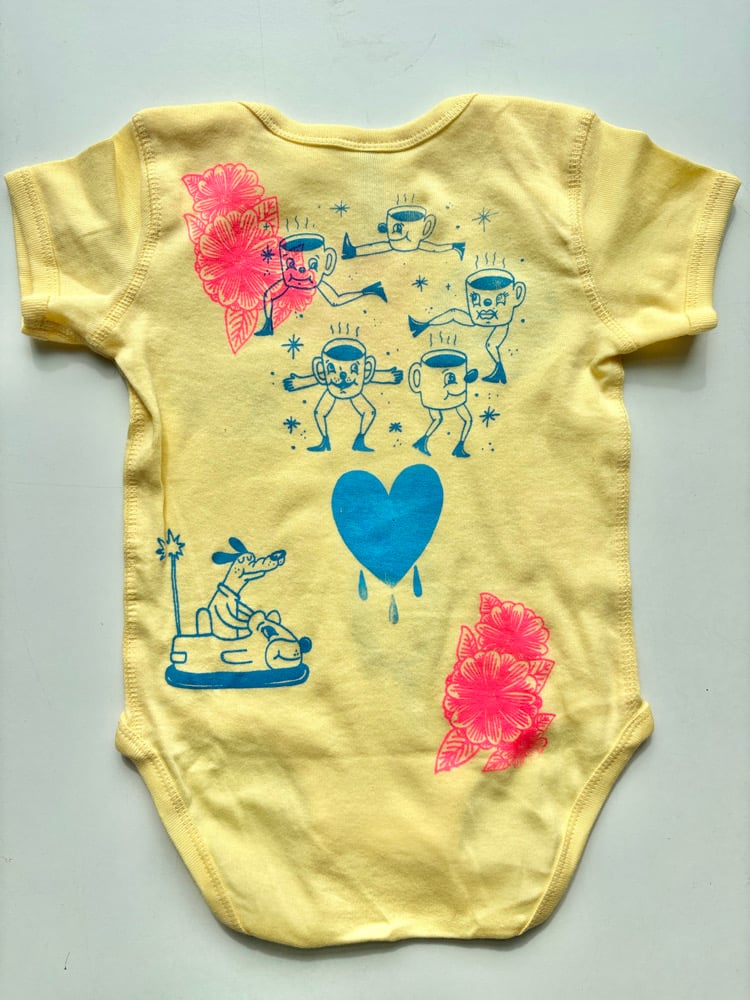 Image of Yellow Onesie (24 mo)