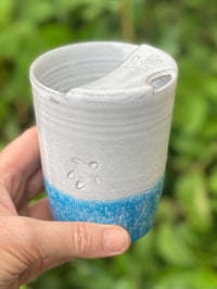 Image 1 of Turtle decorated Travel Cup