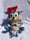 Image of Silver the Hedgehog Plush Keychain