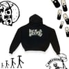 ‘BREATH;NG’ HOODED SWEATSHIRT