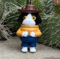 Image 1 of cowboy cat collectors toy