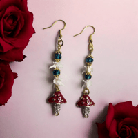 Mushroom Fae Earrings 