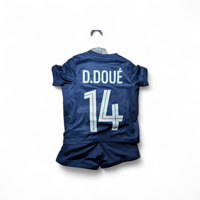 Image 1 of Paris Saint-Germain 2025-26 Home Football Mini Kit Doué