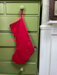 Image 2 of Coral Patchwork Stocking