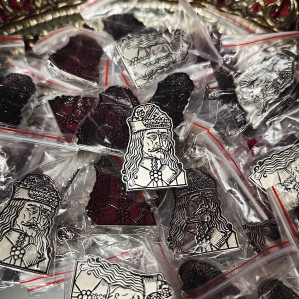 Image of Vlad the Impaler Pin
