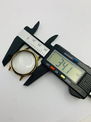 Image of Omega 1960's/70's gold pltd gents watch Case/parts used, ref#(om-28)