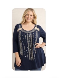 Image 1 of New XL RXB Navy Top #714*8