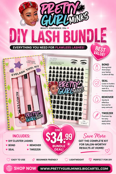 Image of Pretty gurl cluster and bond and seal kit bundle✨