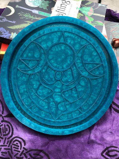 Image of Goddess Trinket Tray Silicone Mold