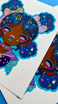 Image 3 of “Decora Blue” prints 
