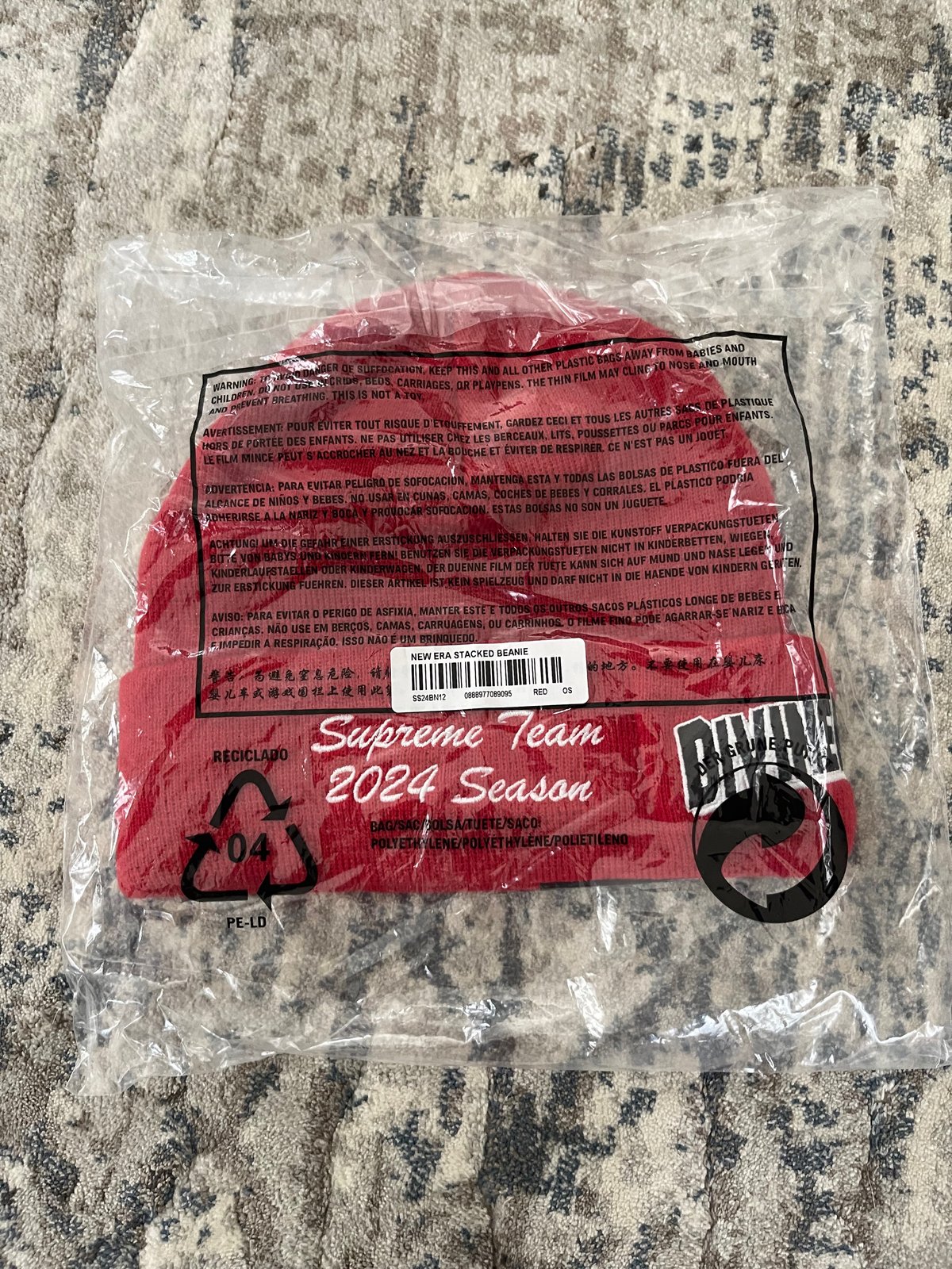 Supreme New Era Salvation Beanie Red | Pinc. US