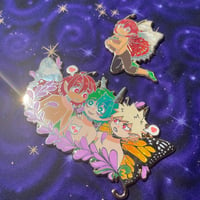 Image 2 of GOLD Kirishima & KiriBakuDeku Butterfly Moth Pins