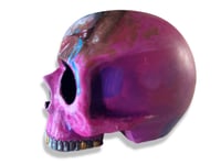 Image 4 of “TALISMAN” PAINTED 3D SKULL 4”x3.1”x3.2”