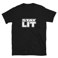 STAY LIT SNOW WHITE Softstyle Short-Sleeve Unisex T-Shirt