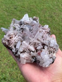 Image 9 of Specularite Quartz Points Cluster #1784