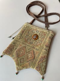 Image 5 of Three Dangle Small Zippertop Pocket With Adjustable Crossbody Strap