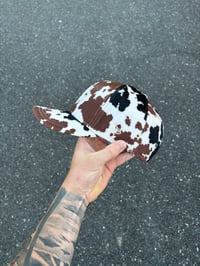 Image 5 of  COW FUR NEW YORK YANKEES CUSTOM FITTED CAP