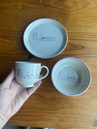 Image 5 of Personalised Child's Mug, Bowl and Plate set