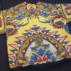 Image of Aztec Tapestry Pouch Pocket Crewneck