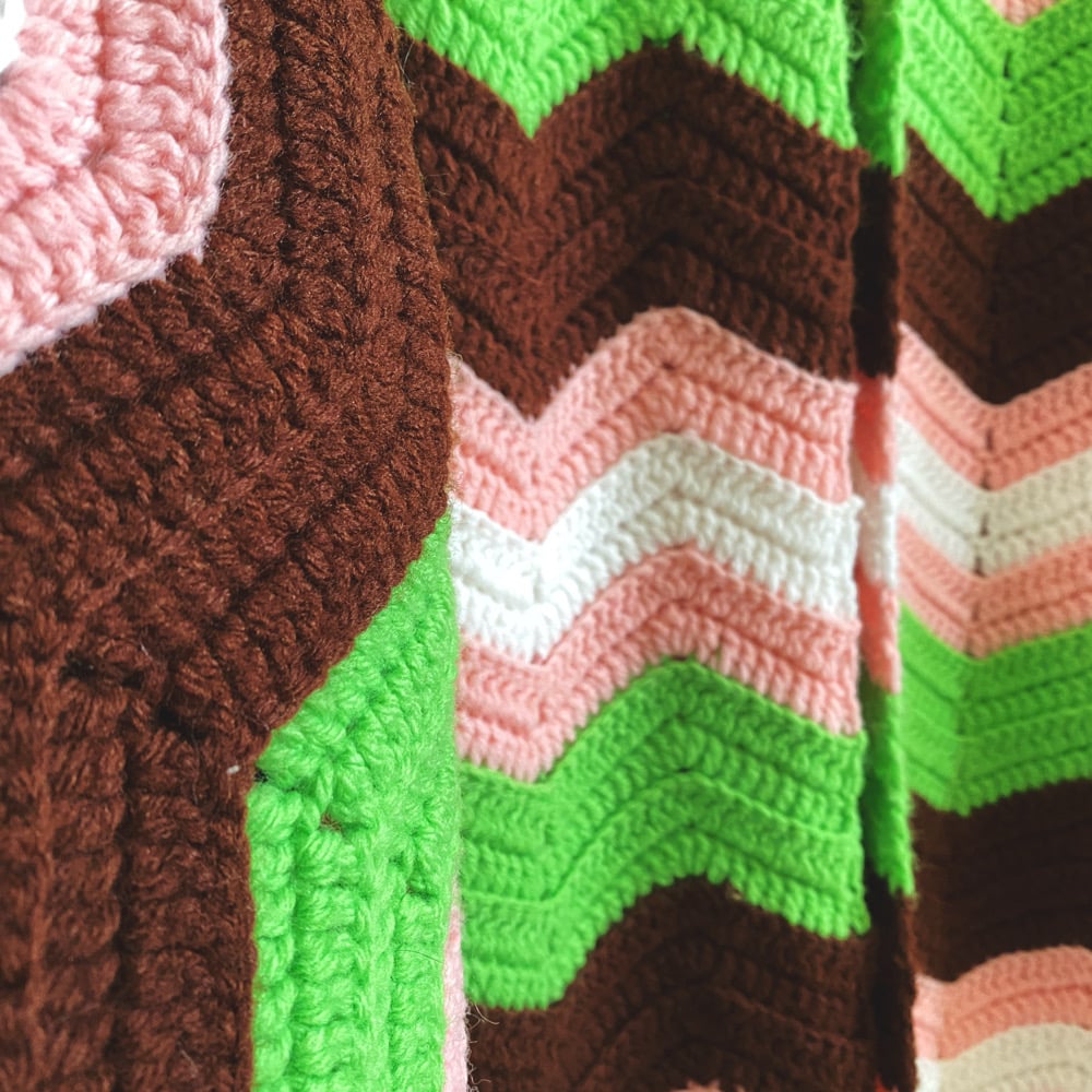 Image of Spring Chevron Granny Sweater