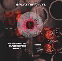 Image 1 of Vital Signs Splatter Vinyl + Signed Print