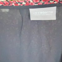 Image 7 of Silk Crinkle Floral Print Midi Skirt - Size 14 Petite - 90s Style