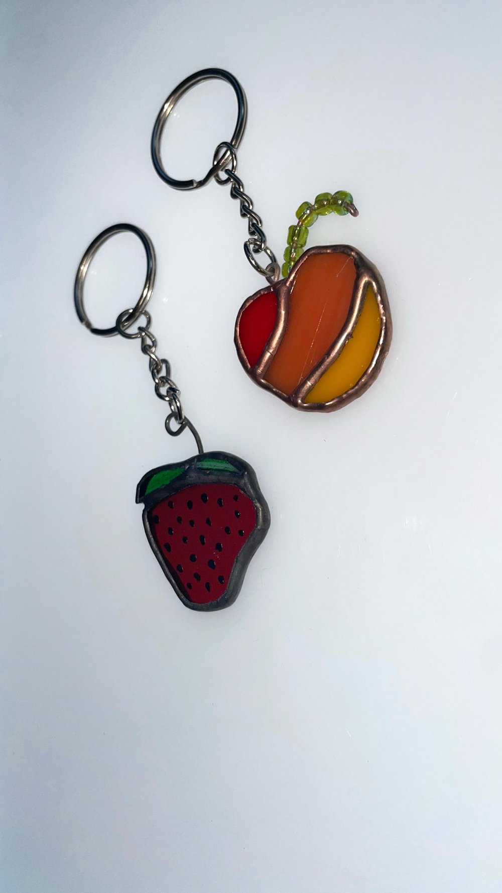 Image of Rainier cherry keychain