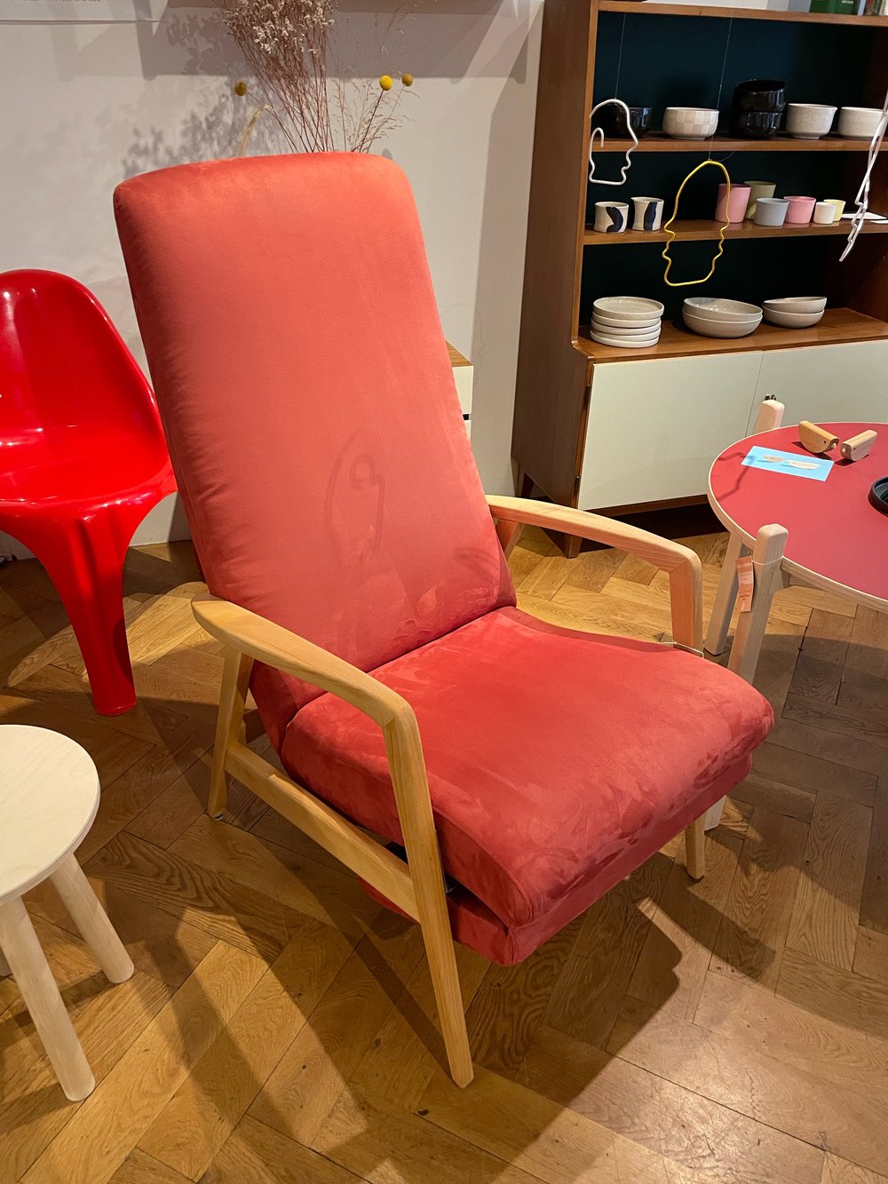 Lounge Chair rouge