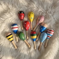 Wooden Sensory Maracas 