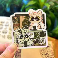 LATE NIGHT CALLS | mosskidd ✦ Die-Cut Sticker