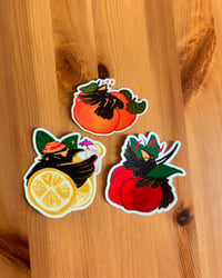 Image 1 of FRUITY CROWS STICKER SET 