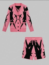 Image 4 of Pink Sweater and Shorts 