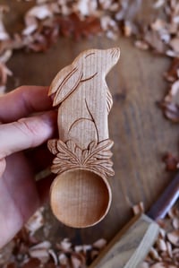 Image 9 of Hare in the oak leafs~ Coffee Scoop