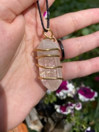 Image 1 of Clear Quartz pendant 