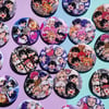 Plave Eras Circle Buttons