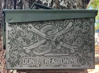 Image 1 of 30Cal M19A1 Ammo Can - Dont Tread On Me