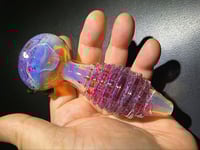 Image 3 of Hand Blown, Color Changing Pipe