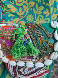 Image 2 of  Jaz mini cross body bag - dark Green 2