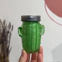 Image 1 of little saguaro candle