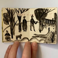 Image 3 of Quiet Lives - book one - mixed media artwork 
