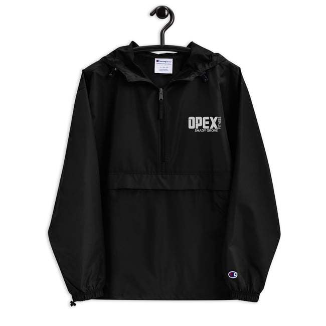 Unisex Rain Jacket w/Hood - Embroidered Logo