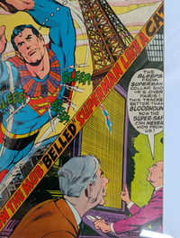 Image 4 of Framed Vintage Superman #208 (1968) DC Comic Book | UV Protected Wall Display