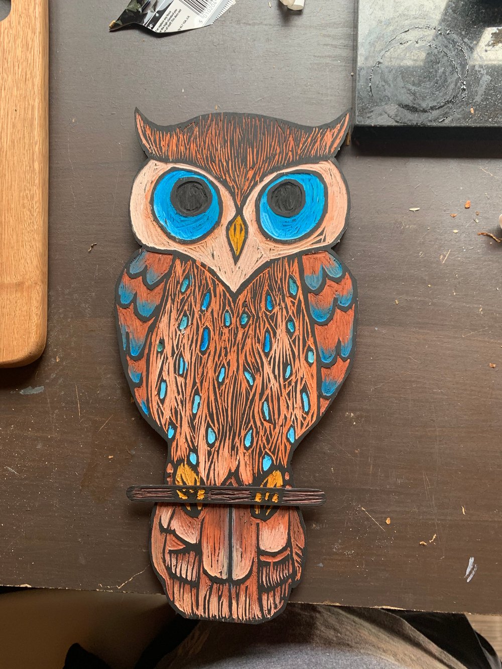 Owl Carving