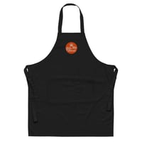 Image 2 of Bite Me logo Organic cotton apron