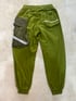 Olive Poplin Parachute Pants with ParaPockets Image 2