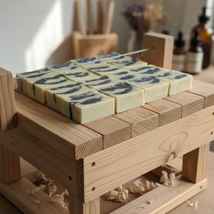 Image of Frankincense /Charcoal Soap