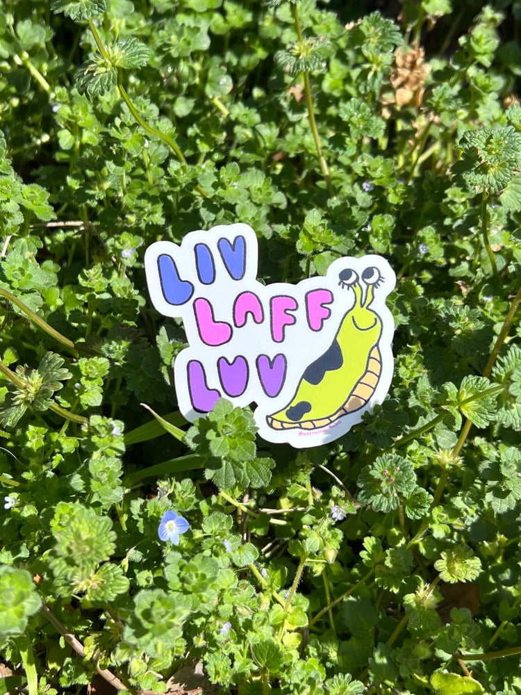 Image of liv laff luv slug