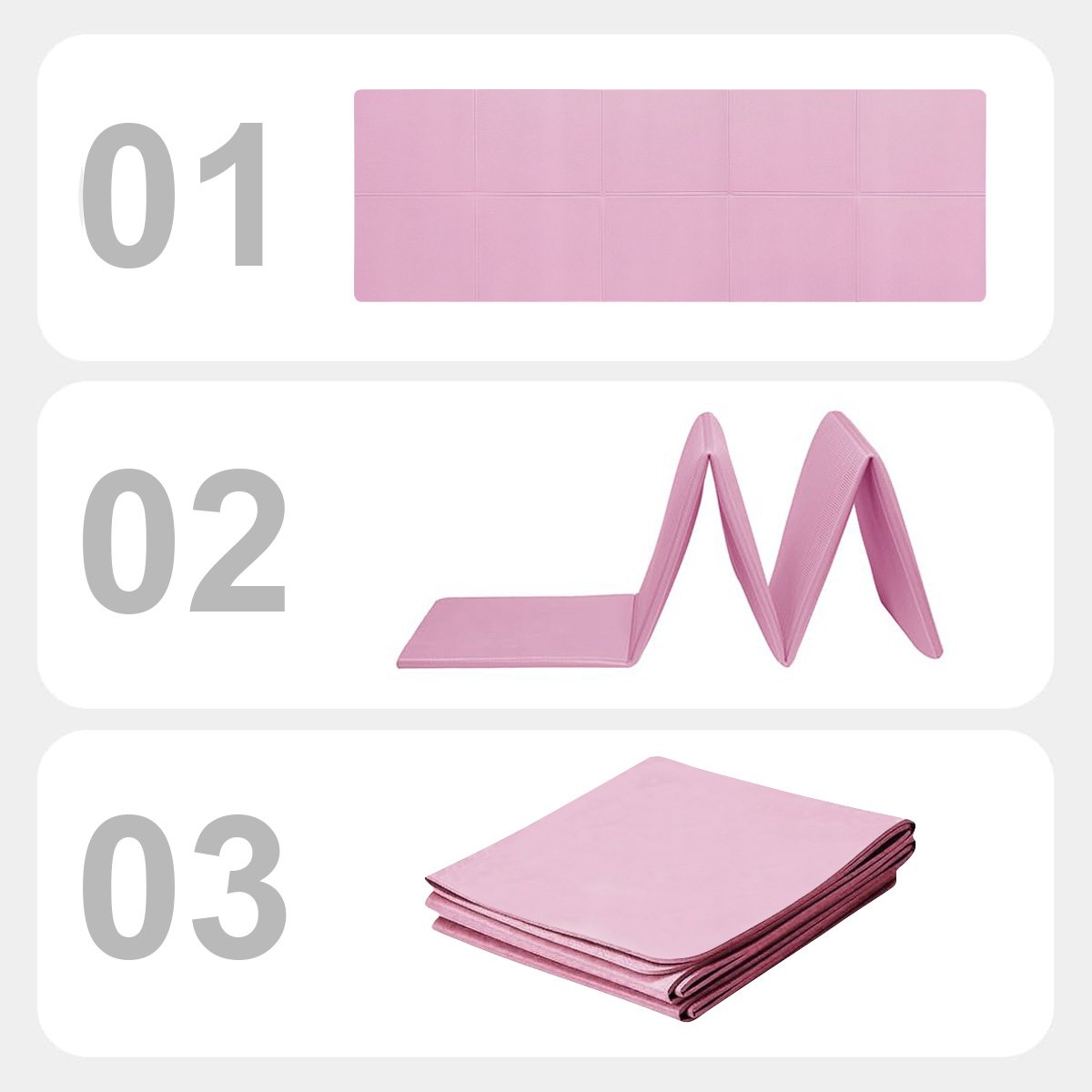 Image of Yoga Mat Pilates Fitness Mat 3/4/6mm Thicknes Non Slip Yoga Cushion Travel Fitness Exercise Pad for 