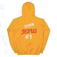 Image 3 of I Can I Am " No Hype Just Jesus" Unisex Hoodie