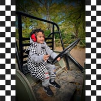 Image 1 of COAT: Checkerboard Body Warmer